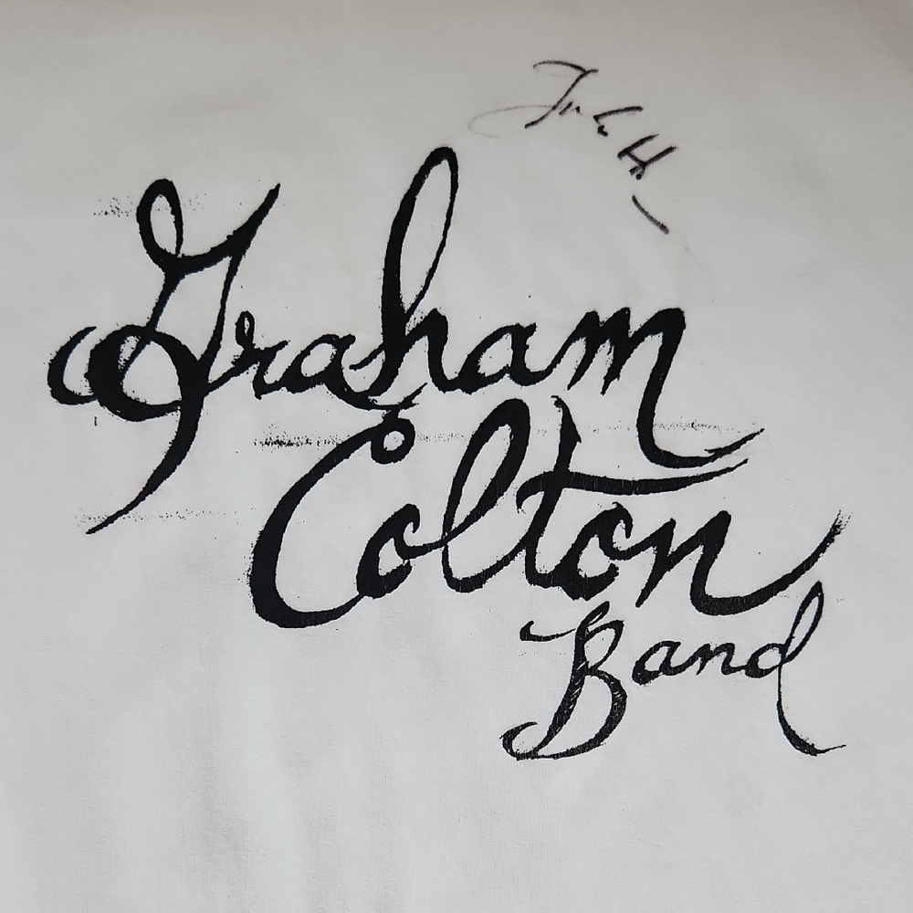 Graham Colton Band White T-Shirt